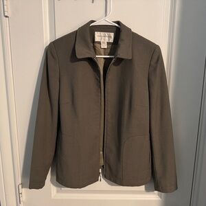 Jones New York Women’s Taupe Jacket Petite 6P